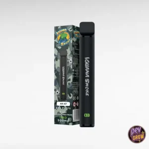 AK-47 BREITSPEKTRUM 500 MG CBD 800 ZÜGE VON IGUANA SMOKE