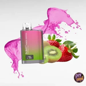 BALMY POWER CRYSTAL STRAWBERRY KIWI WIEDERAUFLADBARE KAPSEL (8000 ZÜGE)